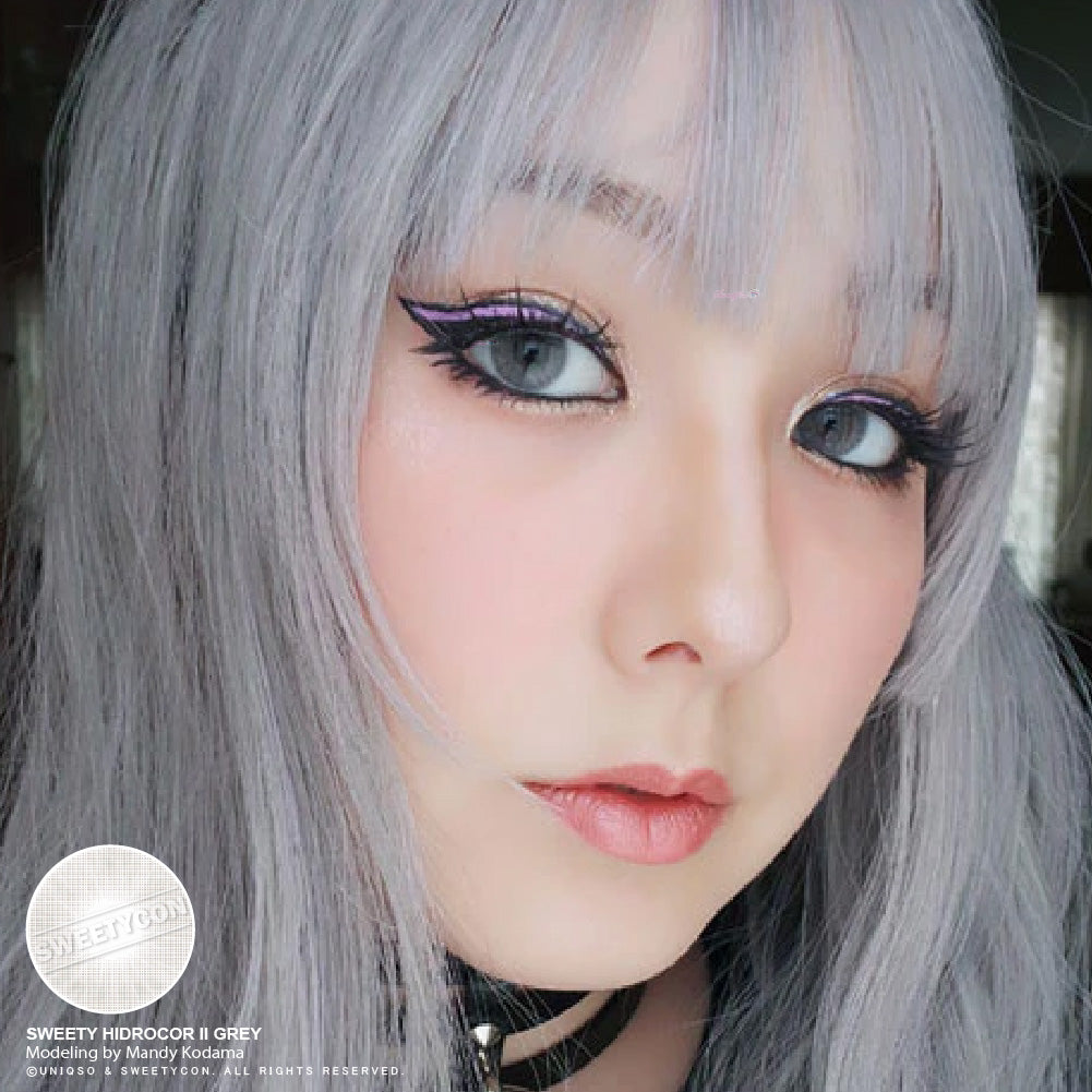Sweety Hidrocor II Grey (1 lens/pack)-Colored Contacts-UNIQSO EU