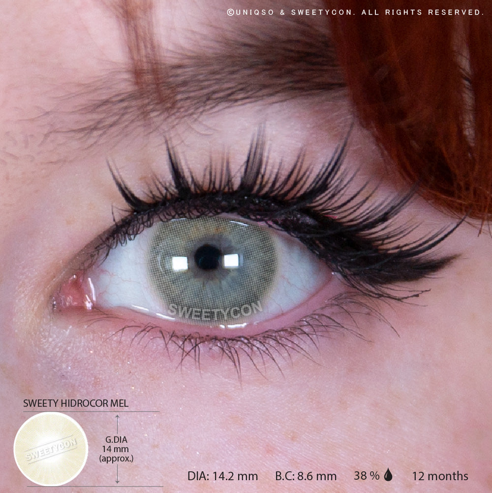 Sweety Hidrocor Mel (1 lens/pack)-Colored Contacts-UNIQSO EU