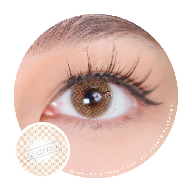 Sweety Hidrocor Ochre (1 lens/pack)-Colored Contacts-UNIQSO EU
