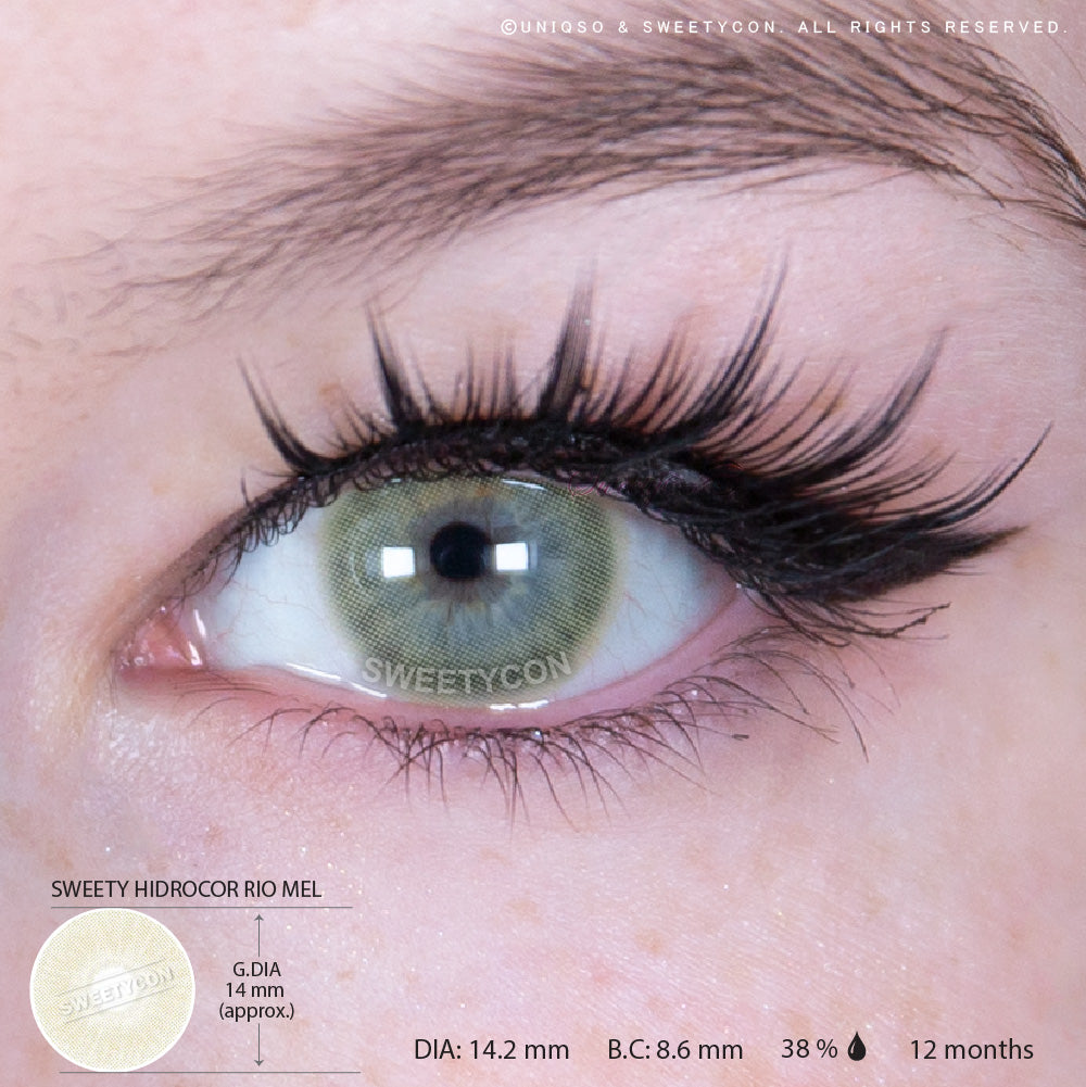 Sweety Hidrocor Rio Mel (1 lens/pack)-Colored Contacts-UNIQSO EU