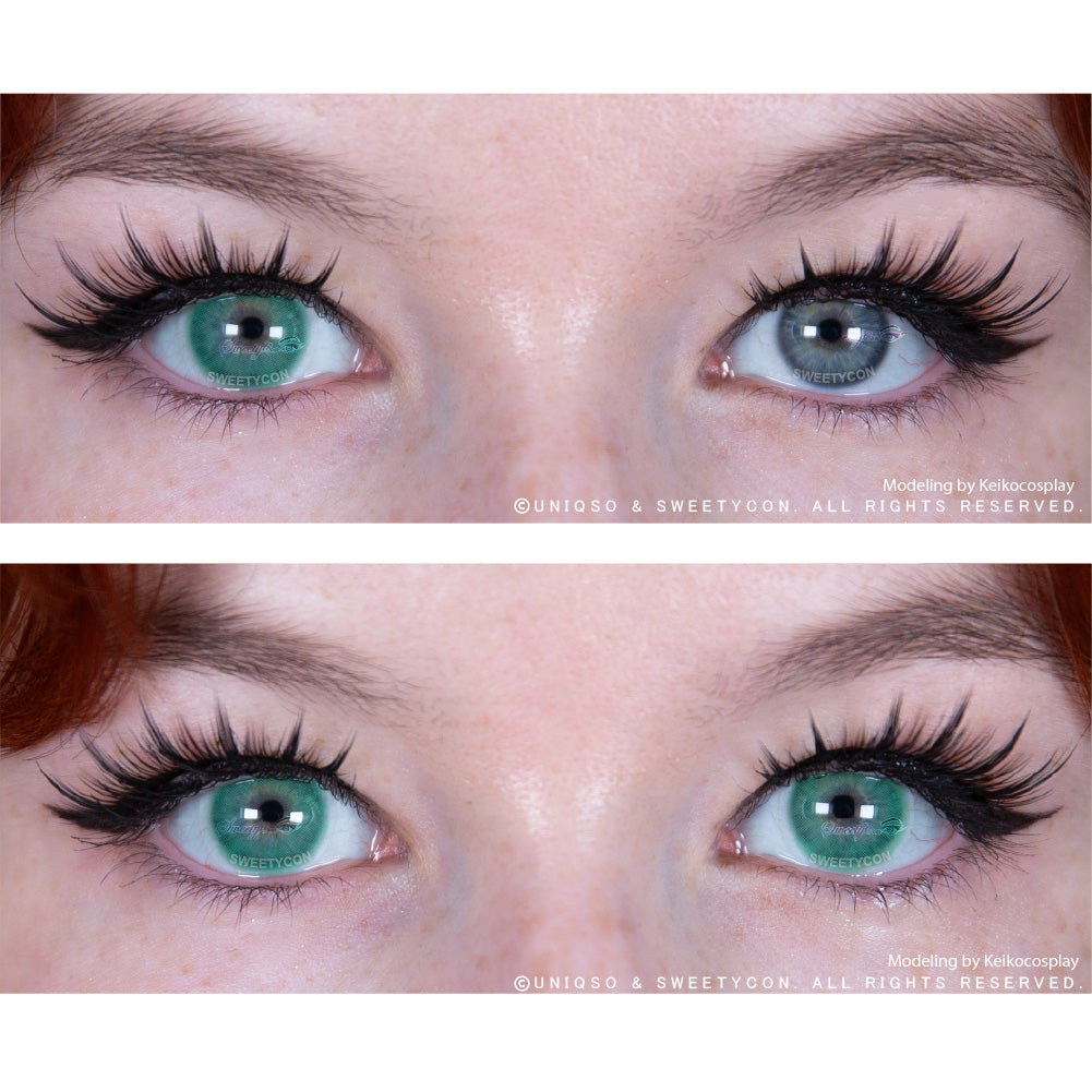 Sweety Hidrocor Verde (1 lens/pack)-Colored Contacts-UNIQSO EU