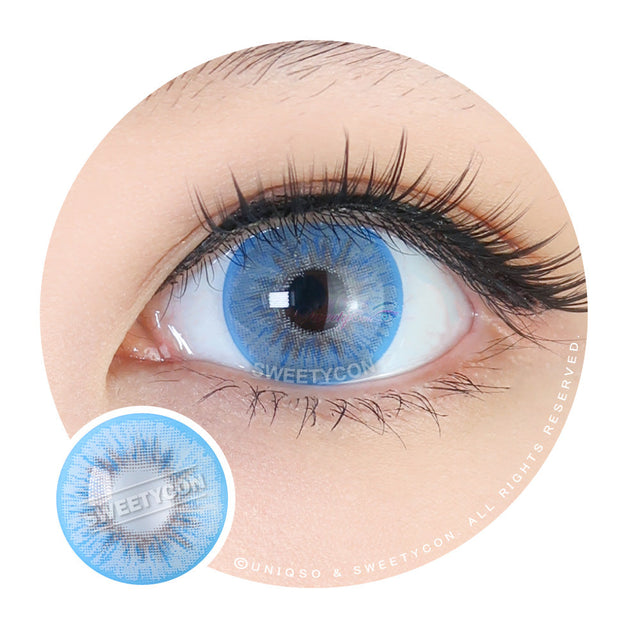 Sweety Icy 2 Blue (1 lens/pack)-Colored Contacts-UNIQSO EU
