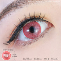 Sweety Icy 2 Pink (1 lens/pack)-Colored Contacts-UNIQSO EU
