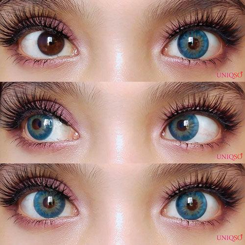 Sweety Lacie Blue (1 lens/pack)-Colored Contacts-UNIQSO EU