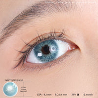Sweety Love.S Blue (1 lens/pack)-Colored Contacts-UNIQSO EU