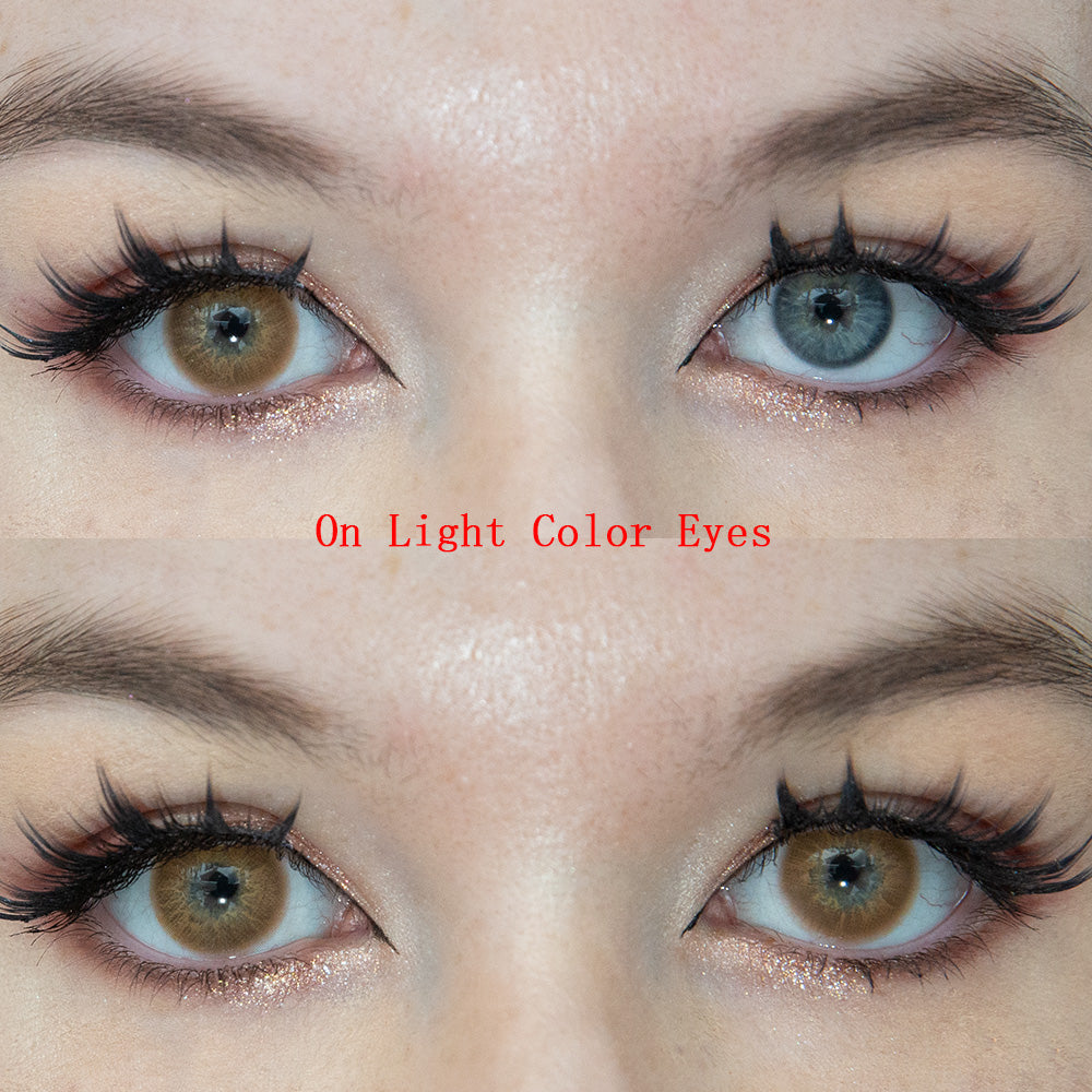 Sweety Love.S Brown (1 lens/pack)-Colored Contacts-UNIQSO EU