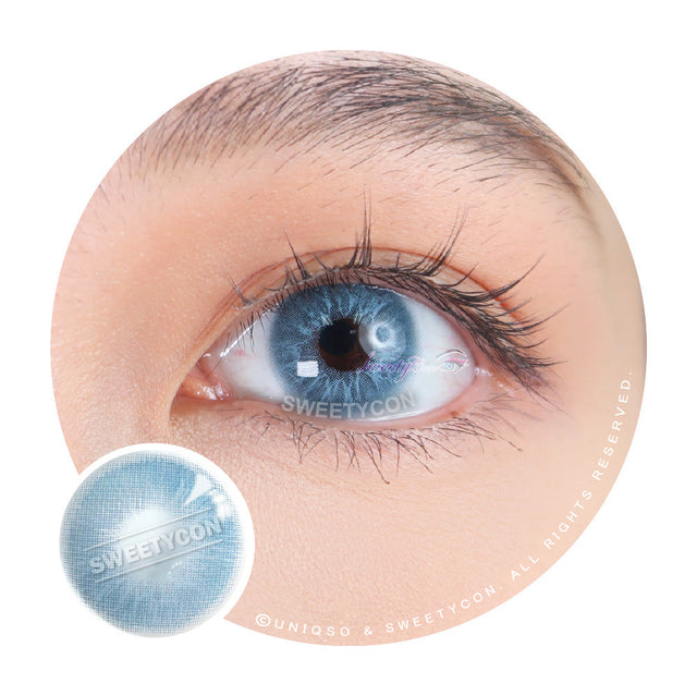 Sweety Love.S Dark Blue (1 lens/pack)-Colored Contacts-UNIQSO EU