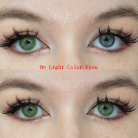 Sweety Love.S Green (1 lens/pack)-Colored Contacts-UNIQSO EU