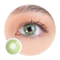 Sweety Love.S Green (1 lens/pack)-Colored Contacts-UNIQSO EU