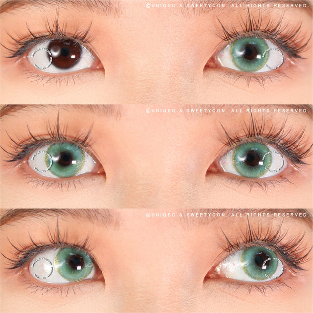 Sweety Lovejoy Green (1 lens/pack)-Colored Contacts-UNIQSO EU