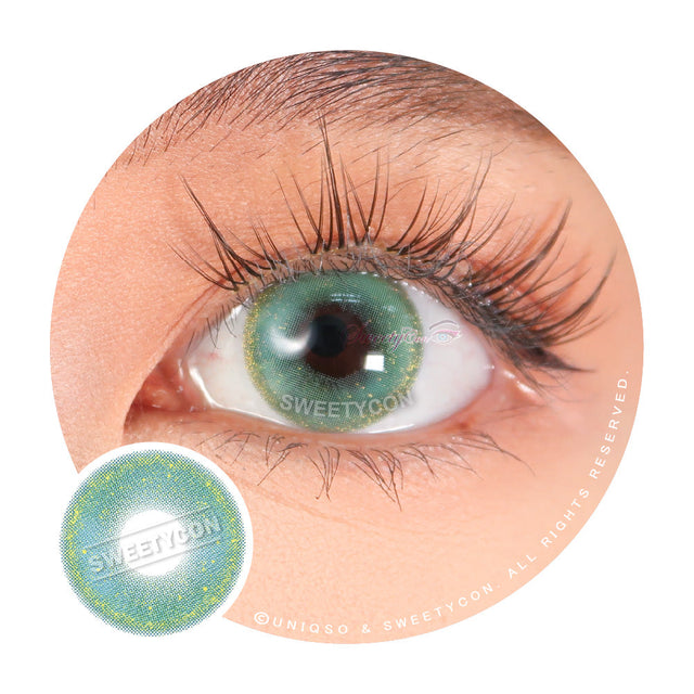 Sweety Lovejoy Green (1 lens/pack)-Colored Contacts-UNIQSO EU