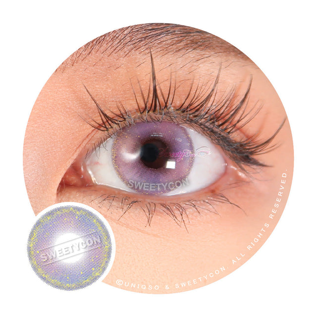 Sweety Lovejoy Violet (1 lens/pack)-Colored Contacts-UNIQSO EU