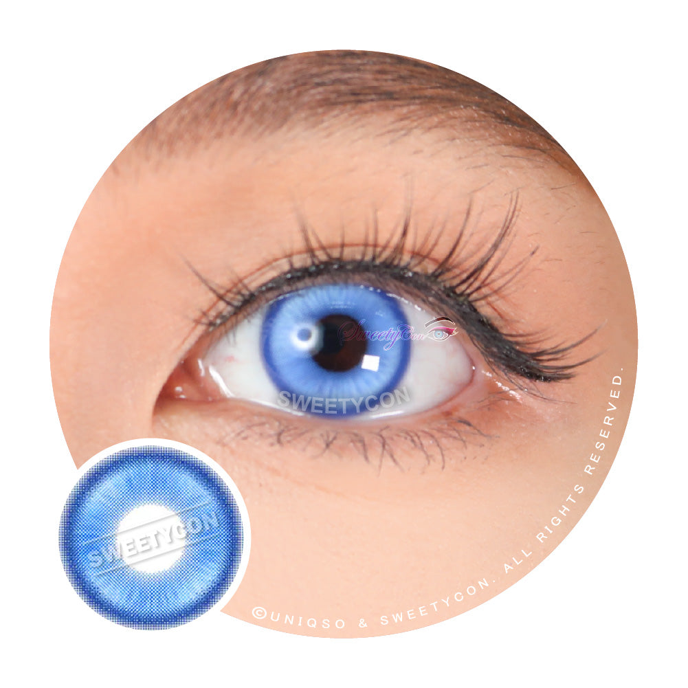 Sweety Magic Pop Brilliant Blue (1 lens/pack)-Colored Contacts-UNIQSO EU
