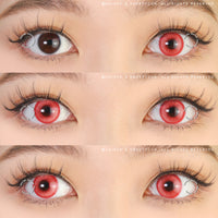 Sweety Magic Pop Red (1 lens/pack)-Colored Contacts-UNIQSO EU
