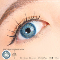 Sweety Magnificent Antarctic Blue (1 lens/pack)-Colored Contacts-UNIQSO EU