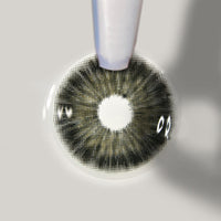 Sweety Magnificent Devils Triangle Black (1 lens/pack)-Colored Contacts-UNIQSO EU