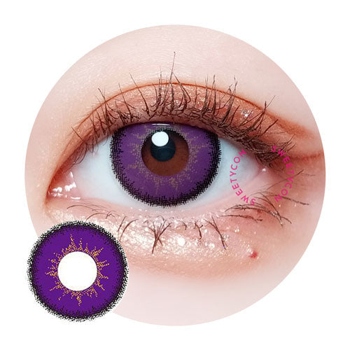 Sweety Max Violet (1 lens/pack)-Colored Contacts-UNIQSO EU