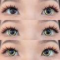 Sweety Mini Nebulous Yellow (1 lens/pack)-Colored Contacts-UNIQSO EU