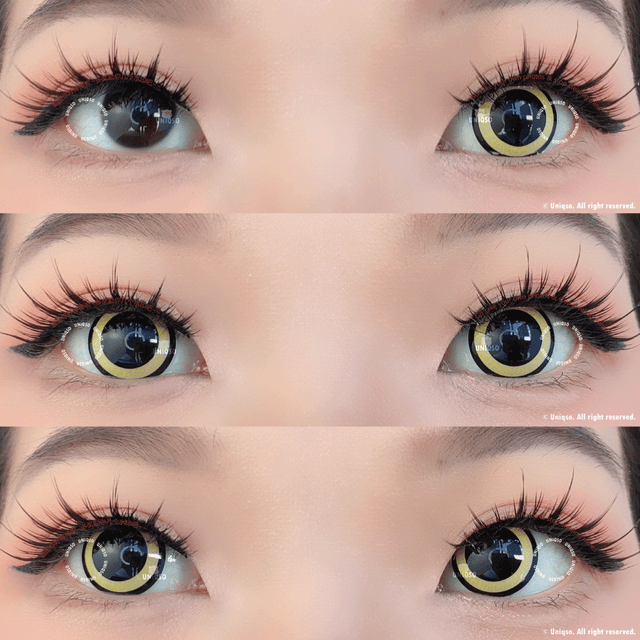 Sweety Mini Nebulous Yellow (1 lens/pack)-Colored Contacts-UNIQSO EU
