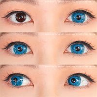 Sweety Mini Sclera Blue Devil (1 lens/pack)-Mini Sclera Contacts-UNIQSO EU