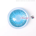Sweety Mini Sclera Blue Devil (1 lens/pack)-Mini Sclera Contacts-UNIQSO EU