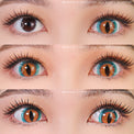 Sweety Mini Sclera Brown Lizard (1 lens/pack)-Mini Sclera Contacts-UNIQSO EU