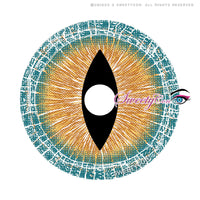 Sweety Mini Sclera Brown Lizard (1 lens/pack)-Mini Sclera Contacts-UNIQSO EU