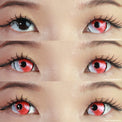 Sweety Mini Sclera Cloud Rim Red (1 lens/pack)-Mini Sclera Contacts-UNIQSO EU