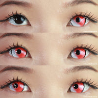 Sweety Mini Sclera Cloud Rim Red (1 lens/pack)-Mini Sclera Contacts-UNIQSO EU