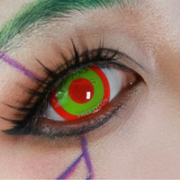 Sweety Mini Sclera Cyber Green (1 lens/pack)-Mini Sclera Contacts-UNIQSO EU