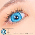 Sweety Mini Sclera Elf Blue (1 lens/pack)-Mini Sclera Contacts-UNIQSO EU