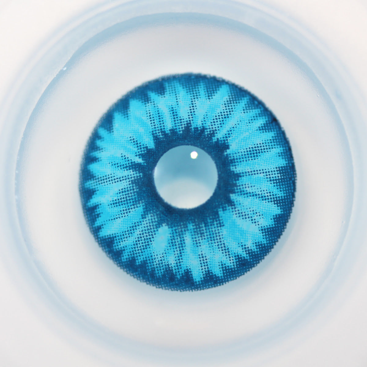 Sweety Mini Sclera Elf Blue (1 lens/pack)-Mini Sclera Contacts-UNIQSO EU