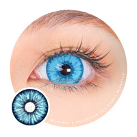Sweety Mini Sclera Elf Blue (1 lens/pack)-Mini Sclera Contacts-UNIQSO EU