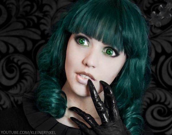 Sweety Mini Sclera Lens Green Goblin (1 lens/pack)-Mini Sclera Contacts-UNIQSO EU