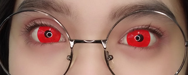 Sweety Mini Sclera Lens Red Sclera / Daredevil (1 lens/pack)-Mini Sclera Contacts-UNIQSO EU