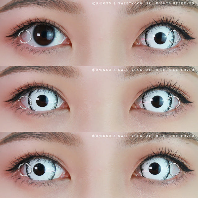 Sweety Mini Sclera Mystic White (1 lens/pack)-Mini Sclera Contacts-UNIQSO EU