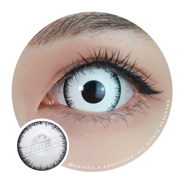 Sweety Mini Sclera Mystic White (1 lens/pack)-Mini Sclera Contacts-UNIQSO EU