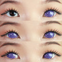Sweety Mini Sclera Purple Rings (1 lens/pack)-Mini Sclera Contacts-UNIQSO EU