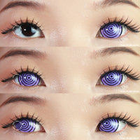Sweety Mini Sclera Purple Rings (1 lens/pack)-Mini Sclera Contacts-UNIQSO EU