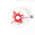 Sweety Mini Sclera Red Splash (1 lens/pack)-Mini Sclera Contacts-UNIQSO EU