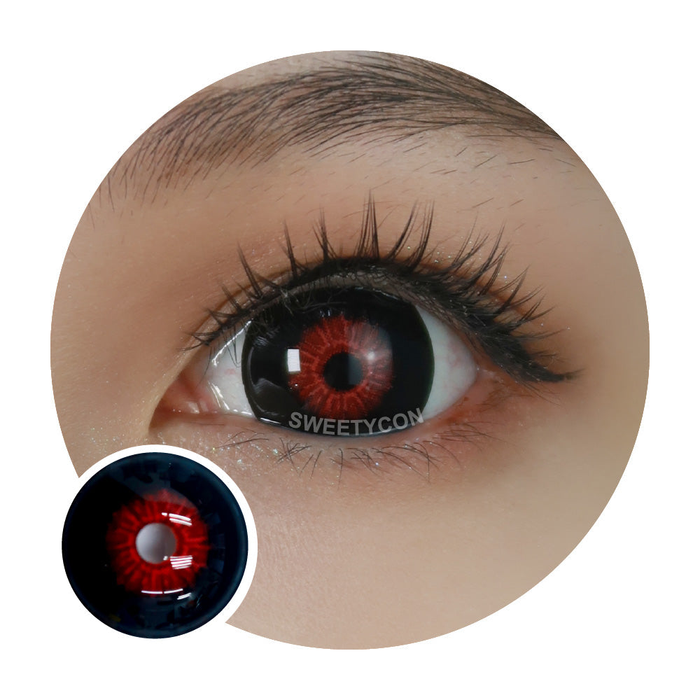 Sweety Mini Sclera Tokyo Ghoul 2 (1 lens/pack)-Mini Sclera Contacts-UNIQSO EU