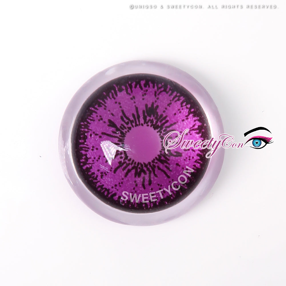 Sweety Mini Sclera Tokyo N Violet(1 lens/pack)-Mini Sclera Contacts-UNIQSO EU