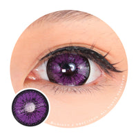 Sweety Mini Sclera Tokyo N Violet(1 lens/pack)-Mini Sclera Contacts-UNIQSO EU