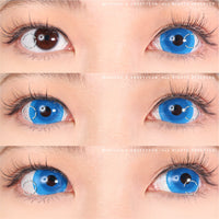 Sweety Mini Sclera UV Glow Blue (1 lens/pack)-Mini Sclera Contacts-UNIQSO EU