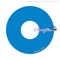 Sweety Mini Sclera UV Glow Blue (1 lens/pack)-Mini Sclera Contacts-UNIQSO EU