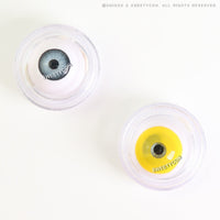 Sweety Mini Sclera UV Glow Yellow (1 lens/pack)-Mini Sclera Contacts-UNIQSO EU