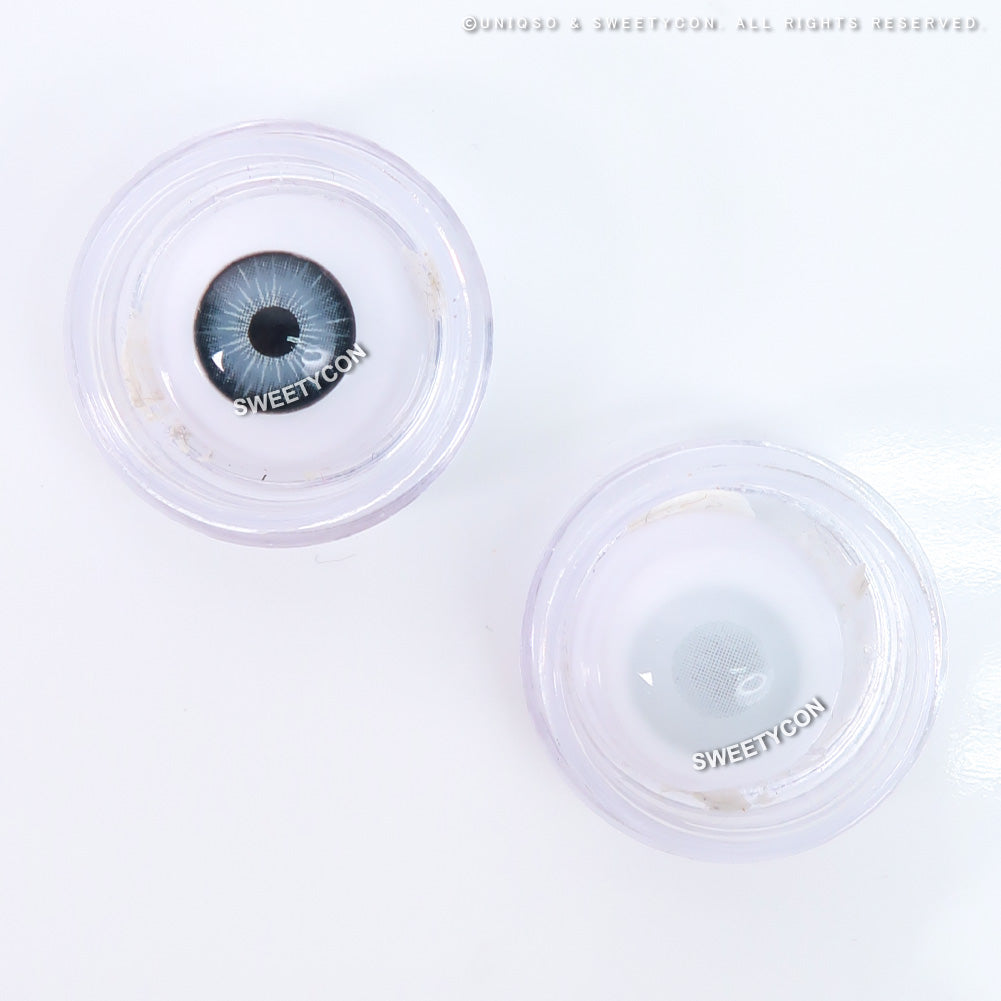 Sweety Mini Sclera UV White Blind Mesh (1 lens/pack)-Mini Sclera Contacts-UNIQSO EU