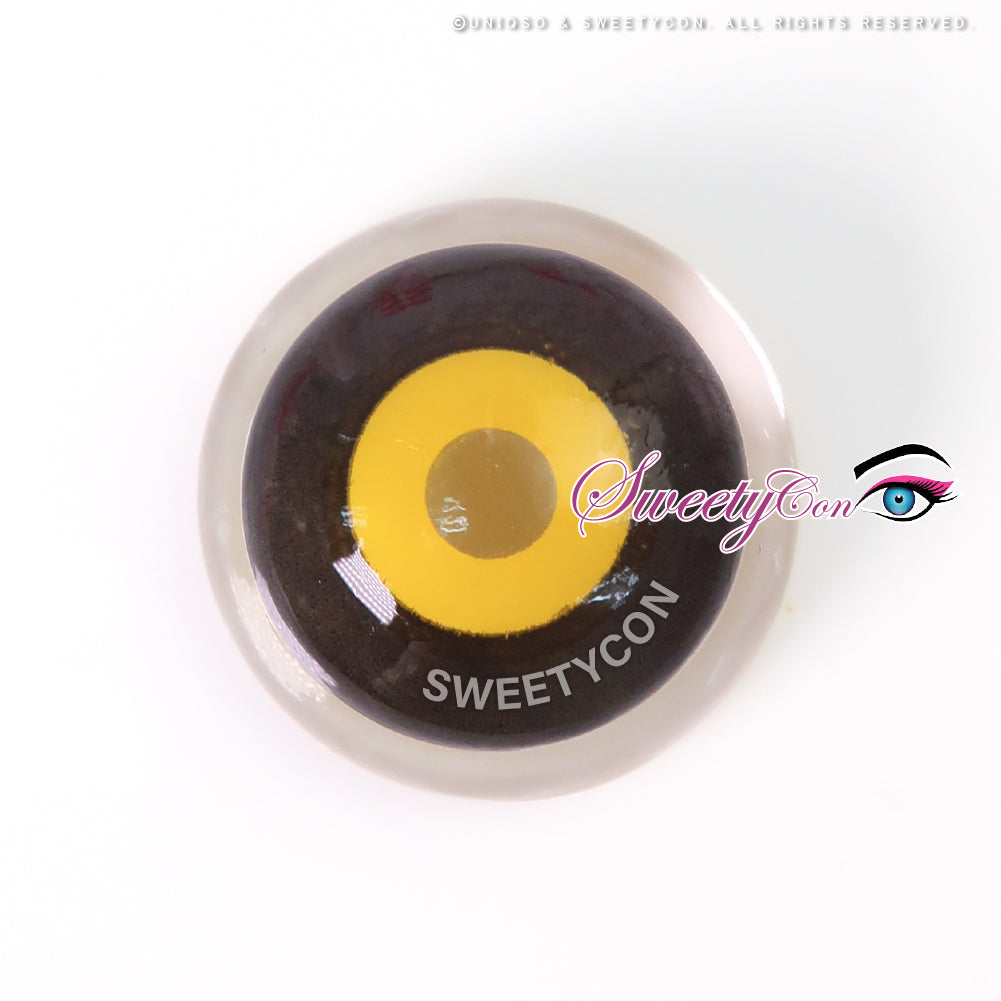 Sweety Mini Sclera Yellow Ghoul (1 lens/pack)-Mini Sclera Contacts-UNIQSO EU