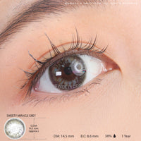Sweety Miracle Grey (1 lens/pack)-Colored Contacts-UNIQSO EU