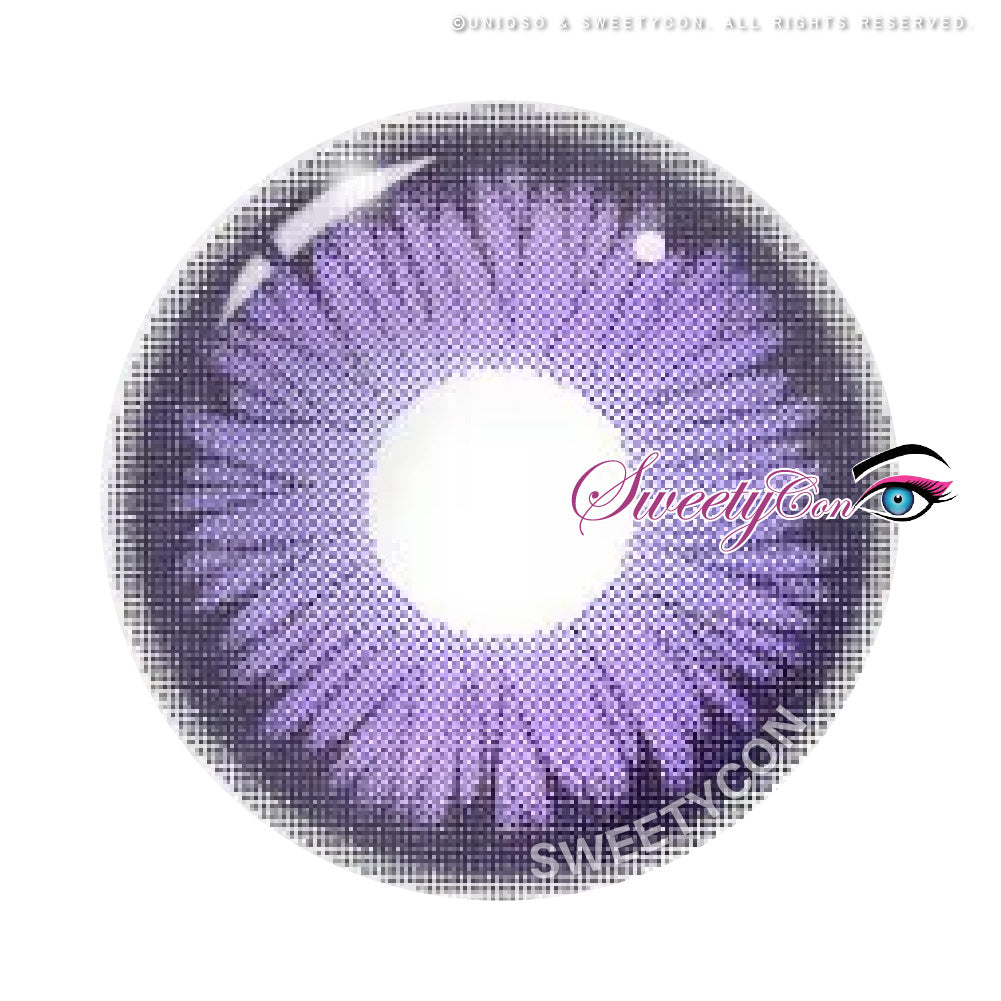 Sweety Mystic Wing Violet (1 lens/pack)-Colored Contacts-UNIQSO EU